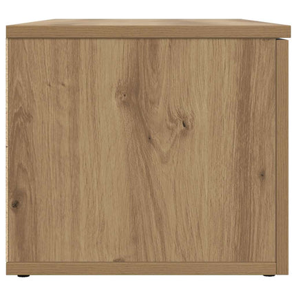 tv-bord 80x34x30 cm konstrueret træ kunsteg