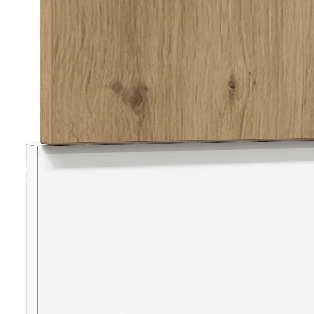opvaskemaskinepanel "Lyon" håndlavet eg 60x1,5x67 cm konstrueret træ