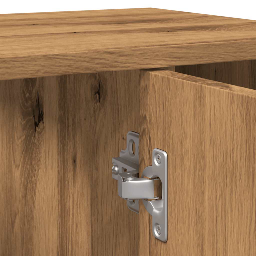 badeværelsesskab 60x32x53,5 cm konstrueret træ kunsteg