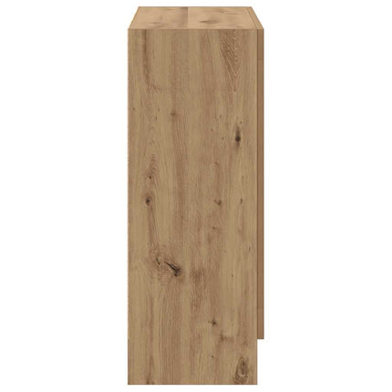 bogskab 82,5x30,5x80 cm konstrueret træ kunsteg