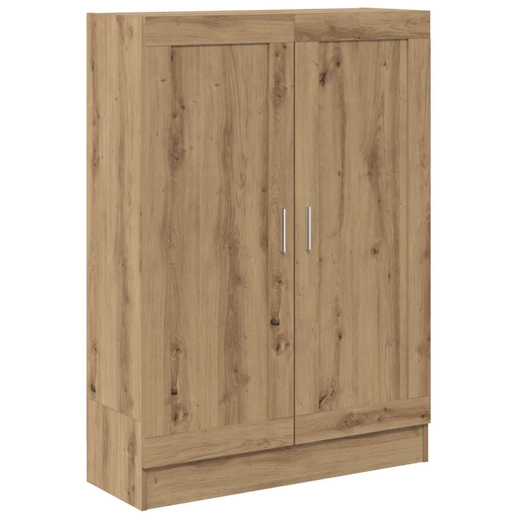bogskab 82,5x30,5x115 cm konstrueret træ kunsteg billede