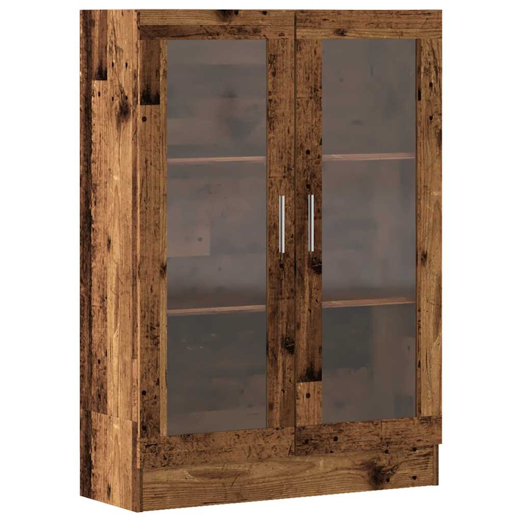 bogskab 82,5x30,5x115 cm konstrueret træ antikt træ billede