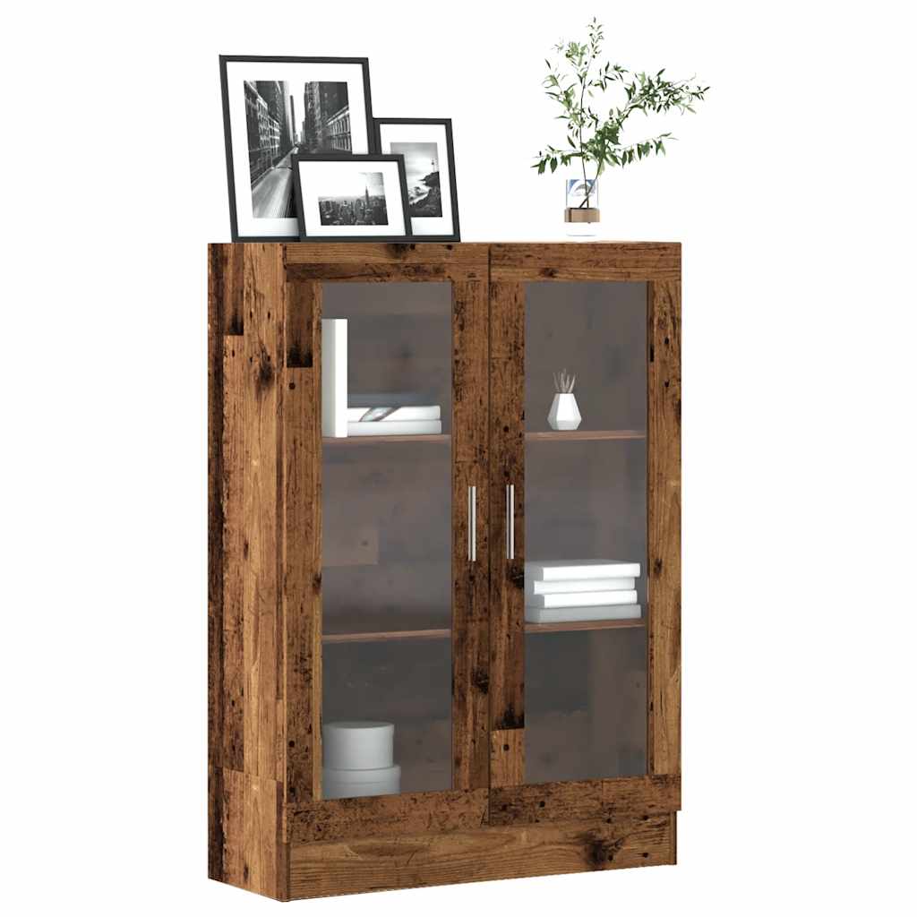 bogskab 82,5x30,5x115 cm konstrueret træ antikt træ billede