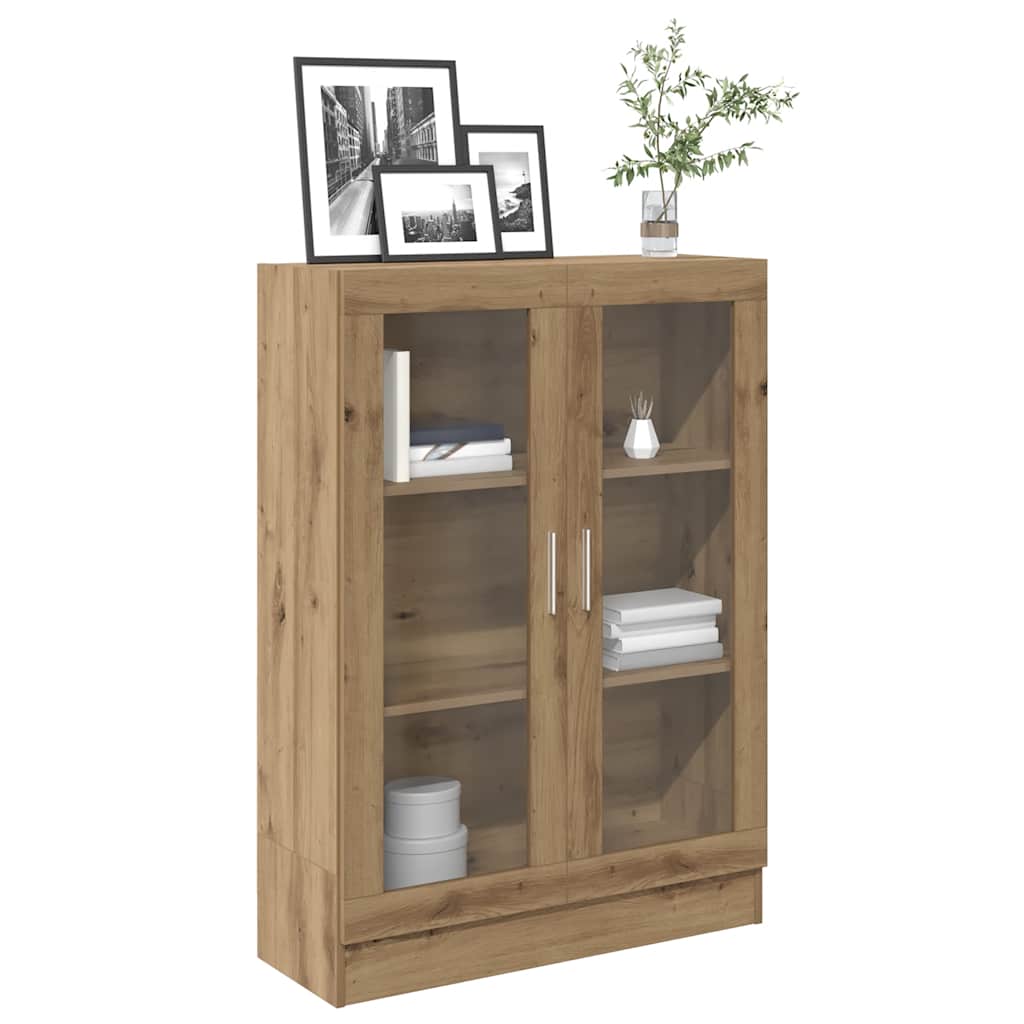 bogskab 82,5x30,5x115 cm konstrueret træ kunsteg billede