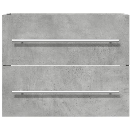 vaskeskab 60x38,5x48 cm konstrueret træ betongrå