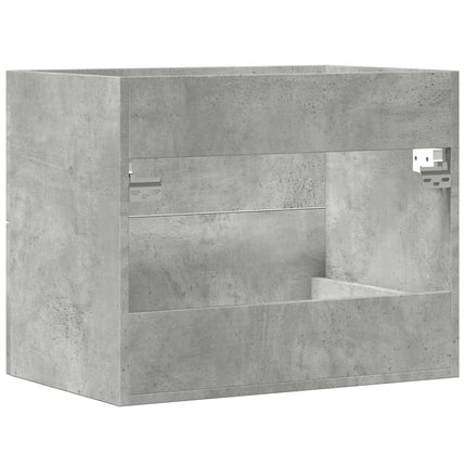 vaskeskab 60x38,5x48 cm konstrueret træ betongrå