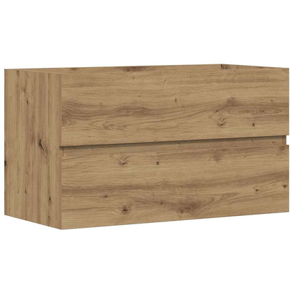 underskab til håndvask 90x38,5x45 cm konstrueret træ kunsttræ