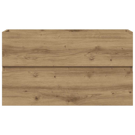underskab til håndvask 90x38,5x45 cm konstrueret træ kunsttræ