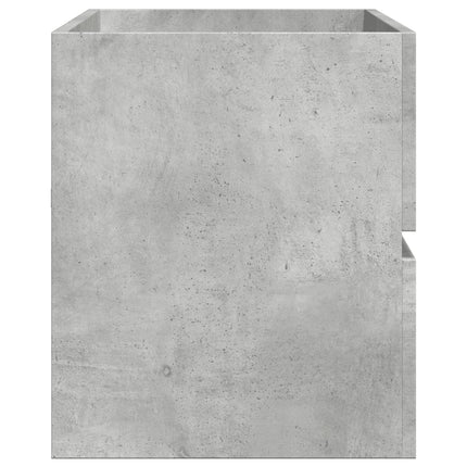 vaskeskab 100x38,5x45 cm konstrueret træ betongrå
