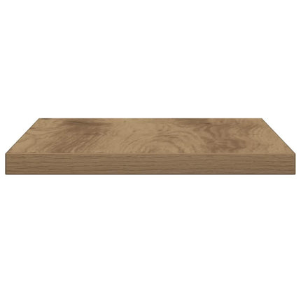 væghylder 4 stk. 40x20x1,5 cm konstrueret træ kunsteg