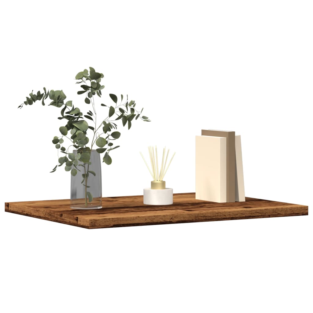 Hyldeplader 4 Stk. 40x30x1,5 Cm Konstrueret Træ Kunsteg - Vidaxl