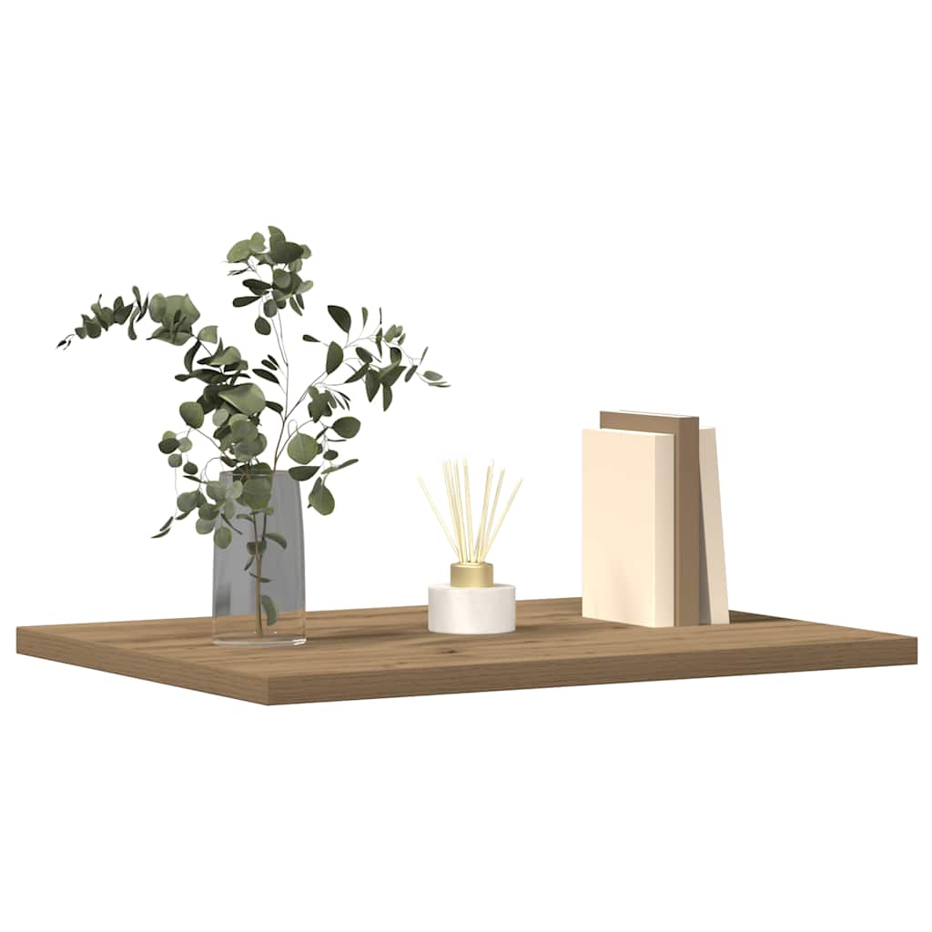 hyldeplader 4 stk. 40x30x1,5 cm konstrueret træ kunsteg