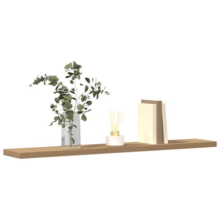 væghylder 4 stk. 60x20x1,5 cm konstrueret træ kunsteg