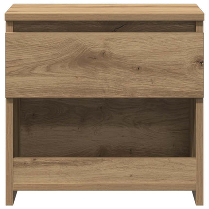 sengeborde 2 stk. 40x30x39 cm konstrueret træ kunsteg