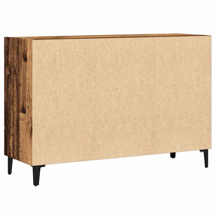 skænk 103,5x35x70 cm konstrueret træ antikt træ