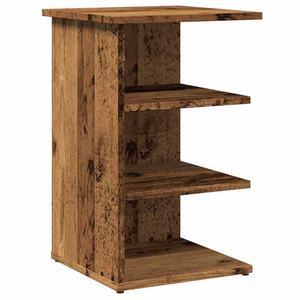 skænk 35x35x55 cm konstrueret træ antikt træ