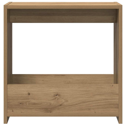 sidebord 50x26x50 cm konstrueret træ kunsteg