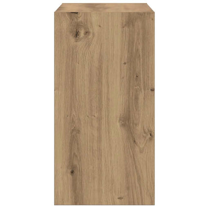 sidebord 50x26x50 cm konstrueret træ kunsteg
