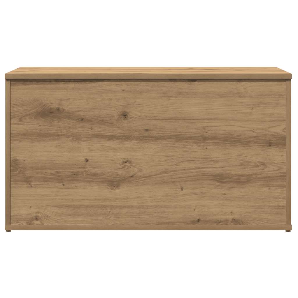 opbevaringskasse 84x42x46 cm konstrueret træ kunsteg