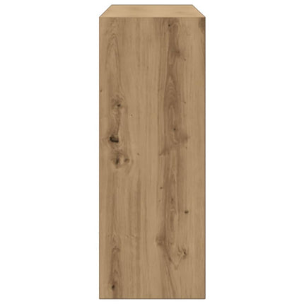 konsolbord 78x30x80 cm konstrueret træ kunsteg