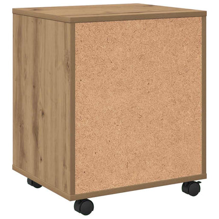 rullebord 45x38x54 cm konstrueret træ kunsteg