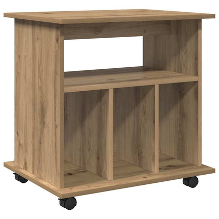 rullebord 60x45x60 cm konstrueret træ kunsteg