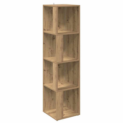 Corner Cabinet 33 x 33 x 132 cm Engineered Wood Artisan-eg