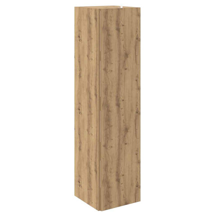 Corner Cabinet 33 x 33 x 132 cm Engineered Wood Artisan-eg