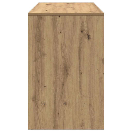 skrivebord 101x50x76,5 cm konstrueret træ kunsteg