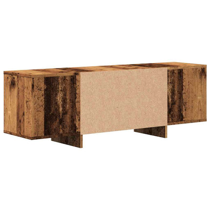 tv-bord 120x30x40,5 cm konstrueret træ antikt træ