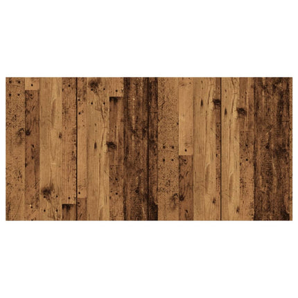 sengegærde 160x1,5x80 cm konstrueret træ antikt trælook