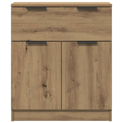 skænk 60x30x70 cm konstrueret træ kunsteg