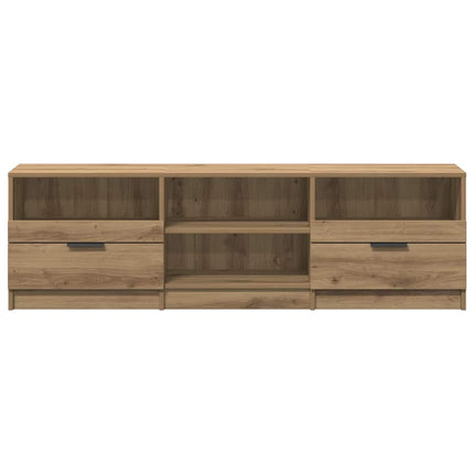 tv-bord 150x33,5x45 cm konstrueret træ kunsteg