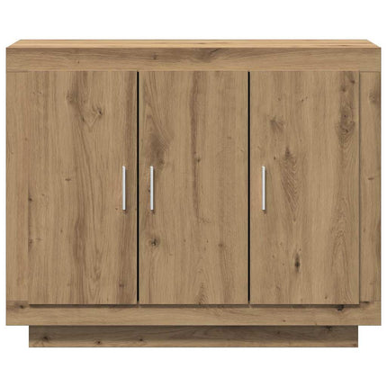 skænk 92x35x75 cm konstrueret træ artisan eg