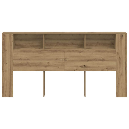 sengegavl med opbevaring 200x18,5x102,5 cm konstrueret træ
