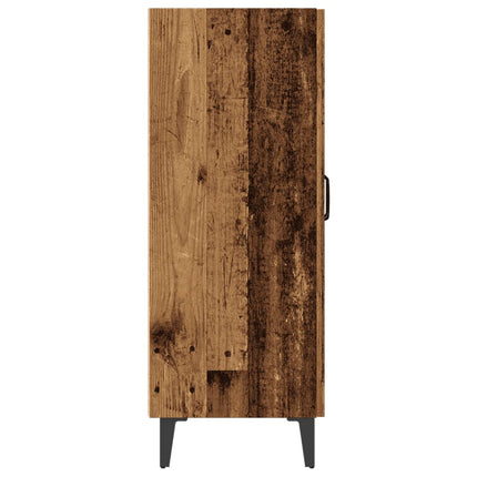 skab 70x34x90 cm konstrueret træ antikt træ