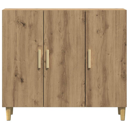 skab 90x34x80 cm konstrueret træ kunsteg
