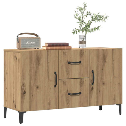 skænk 100x36x60 cm konstrueret træ kunsteg