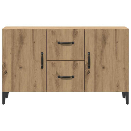 skænk 100x36x60 cm konstrueret træ kunsteg