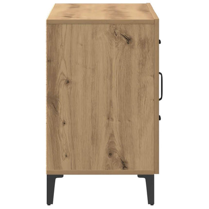 skænk 100x36x60 cm konstrueret træ kunsteg