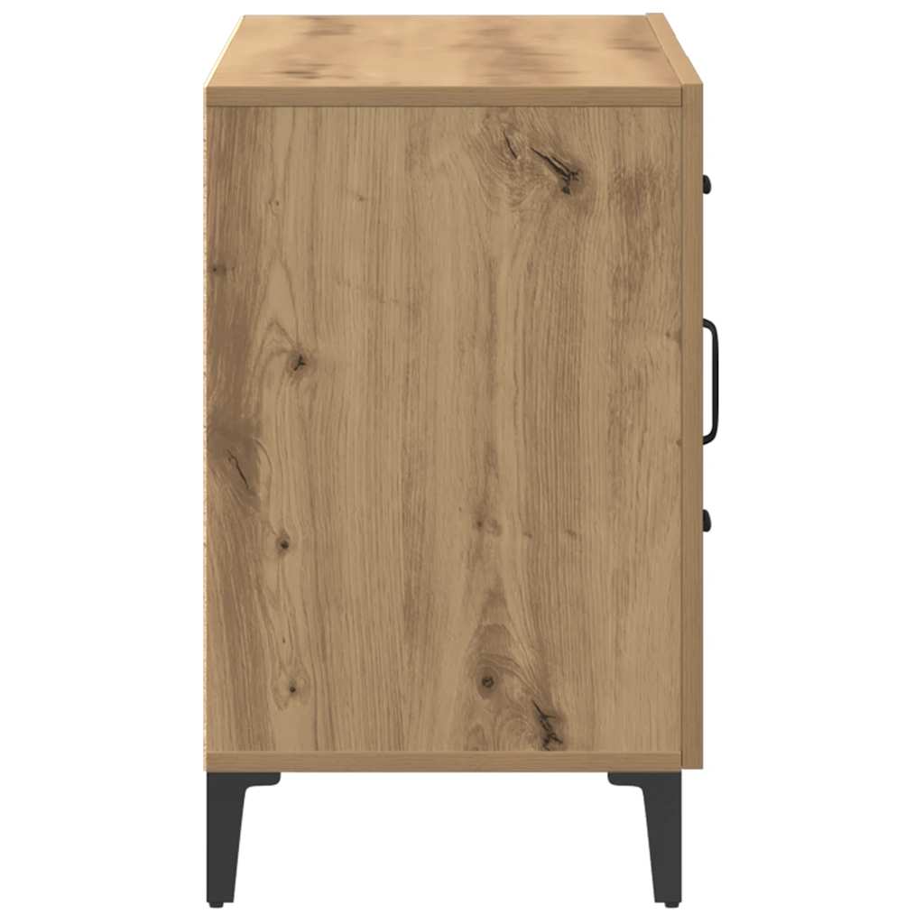 skænk 100x36x60 cm konstrueret træ kunsteg