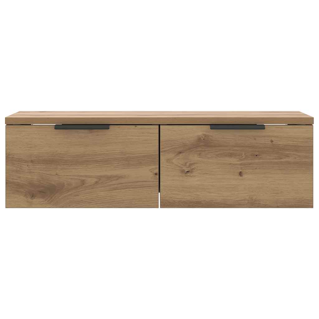 vægskab 68x30x20 cm konstrueret træ kunsteg