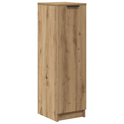 skoskab 29,5x35x100,5 cm konstrueret træ kunsteg