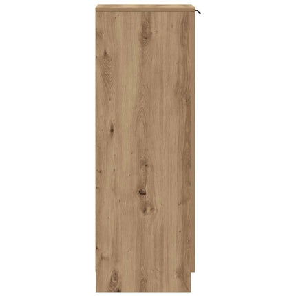 skoskab 29,5x35x100,5 cm konstrueret træ kunsteg