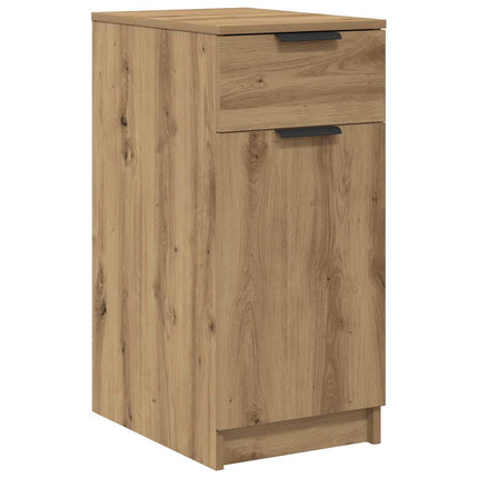 skrivebord 33x50x75 cm konstrueret træ kunsteg