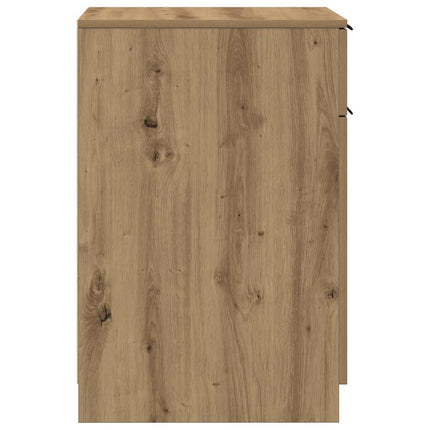 skrivebord 33x50x75 cm konstrueret træ kunsteg