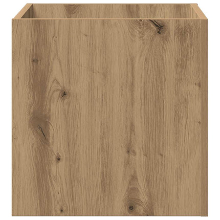 plantekasse 40x40x40 cm konstrueret træ kunsteg