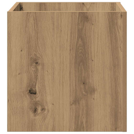 plantekasse 40x40x40 cm konstrueret træ kunsteg