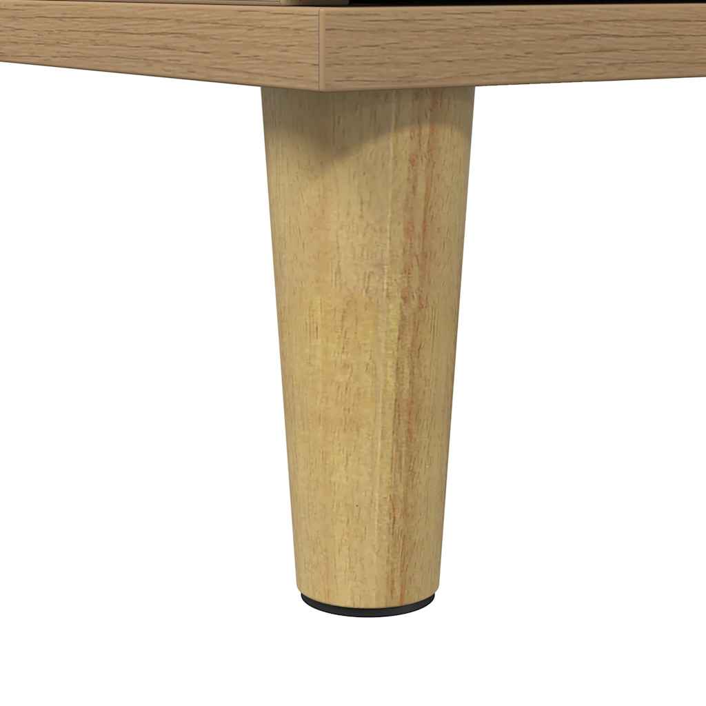 badeværelsesskab 30x30x190 cm konstrueret træ kunsteg