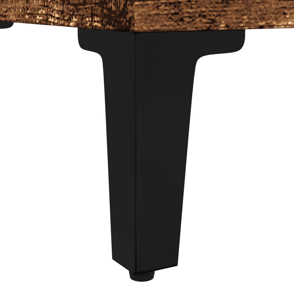 badeværelsesskab 30x30x190 cm konstrueret træ gammelt trælook